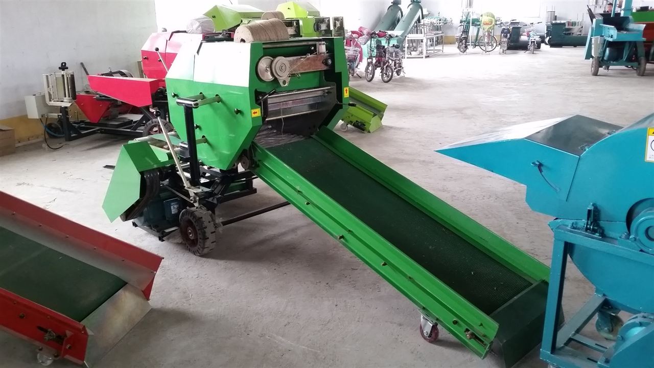 ST5552A秸秆青储饲料打包机 高效牛饲料青储加工利器
